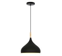 Lighting Nordic Yellow Color Pendant Kitchen Island Multi Colour Chandelier Lamp Metal LED Luminaire Semi Flush Mount Lights for Dining Living Room, Bedroom(Dark,32cm)