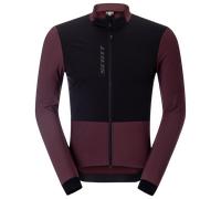 Scott Maglia A Maniche Lunghe Pro Warm Wb Cocoa Red / Black