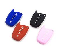 LIGHTKOREA Smart Key Remote Control Silicone Case 1P for Hyundai Santa Fe 2013 2016, Genesis 2015 2016, EQUUS, Azera 2012 2016, Blue