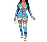 LightlyKiss Vestito sexy da donna con scollo a V a maniche lunghe da sposa per le donne Twist Front Formale Partito Abiti Carini, 724blu, Large