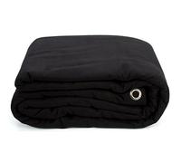 lightmaXX Backdrop 600 x 500 cm, Black with Grommets, B1 - Backdrop