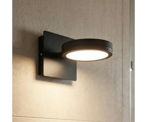 LIGHTME applique LED Aqua down 1 luce nero LightMe