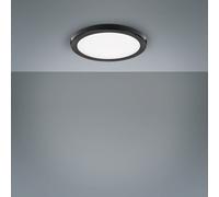 LightMe Lampada a incasso a LED Aqua Plano IP44 nera LightMe