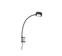 LightMe lampada da tavolo Powerlens Flex, a vite, nero LightMe