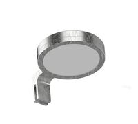 Lightme lampada LED specchi Aqua On-Top argento LightMe
