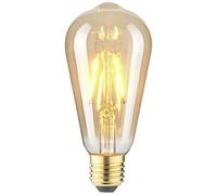 LightMe LM85057 LED (monocolore) E27 Forma cilindrica 2.5 W Ambra (Ø x L) 64 mm