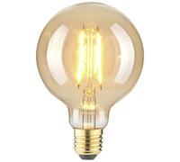 LightMe LM85060 LED (monocolore) E27 Forma di palla 4.5 W Ambra (Ø x L) 95 mm x