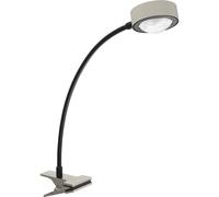 LightMe LM85854 Lampada LED con morsetto LED (monocolore) 5 W Titanio