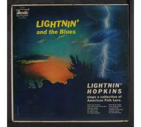 LIGHTNIN' HOPKINS - lightnin' and the blues LP