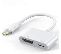 Lightning a HDMI Adattatore, Apple MFi Certificato HDMI Cavo Compatible pour iPhone 14 13 12 11 XS X 8 7 6 5 su TV Proiettore Monitor