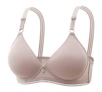 Lightning Deals of Today Fitness Donna Abbigliamento Reggiseno Taglie Comode Reggiseno con Sostegno Schiena Low Back Wireless Lifting Lace Bra Warehouse Amazon Warehouse Deals