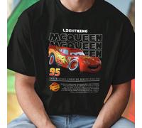 LIGHTNING MCQUEEN 95 THE ROOKIE CHESTER WHIPPLEFILTER Rust eze Maglietta Uomo Moda Giovane Idea Regalo Originale Cotone Casual Stile Esclusivo T Shirt Estiva Offerta Imperdibile L,M,S,XL,XXL,XXXLRetro