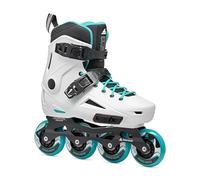 Rollerblade Lightning W Pattini In Linea Donna Bianco/Aqua 80mm 85A SG7