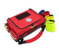 Lightning X - Borsa modulare EMS EMT X-Tuff Oxygen Medic Trauma con tasca cilindrica con zip e tasche rimovibili per primo soccorritore o ambulanza