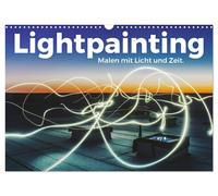 Lightpainting - Malen mit Licht und Zeit (Wandkalender 2027 DIN A3 quer), CALVEN