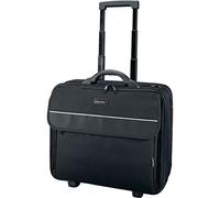 LIGHTPAK Treviso Laptop Trolley Overnight Nylon Capacity 17in Black Ref 92702