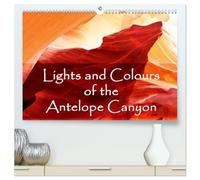 Lights and Colours of the Antelope Canyon (High Quality Premium Wall Calendar 2026 DIN A2 landscape),CALVENDO 12 Month Wall Calendar: The Antelope ... in the USA. A dream in colour and light.