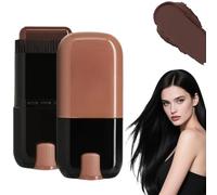 Lights Better Hair Dye Comb - Aimierbuy Hair Dye Stick, BastóN Colorante Capilar, Portable Hair Dyes Comb For Gray Hair Coverage - Waterproof And Sweatproof (Brown)