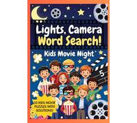 Lights, Camera, Word Search!: Kids Movie Night
