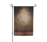 Lights Hit The Brick Wall Print 30,5 x 45,7 cm bandiera da giardino per tutte le stagioni decorazione esterna per cortile, patio, portico e bandiera prato