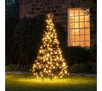 Lights4fun Albero di Natale Fairybell di 2 metri con 300 LED Bianchi Caldi per Esterni