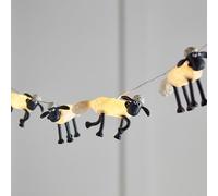 Lights4fun Shaun the Sheep - Luci a LED con telecomando per la camera dei bambini, lampada notturna