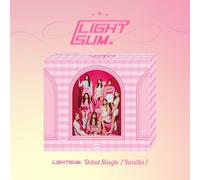 LIGHTSUM 1° album singolo Vanilla CD+108p P.Book+Card+Sticker+Stamp+Sticker Set