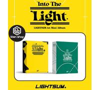 LIGHTSUM 1° Mini Album Into The Light 2Ver SET CD+84p Libretto+P.Card+F.Poster