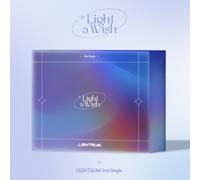 LIGHTSUM 2° album singolo Light a Wish LIGHT Ver. CD + libro + testi + scheda...