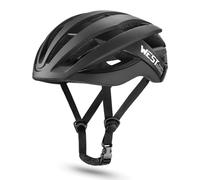 Lightweight Adult Bike Helmet Adjustable EPS Cycling Helmet for Men Women with Ventilation and Detachable Visor for Mountain and Road Riding (Black)