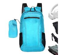 Lightweight Backpack | Waterproof Pack - 20L Waterproof Breathable Foldable Bag Comfortable Shoulder Straps for Airplane Workout Business Trips Daily Picnic