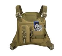Lightweight Chest Bag, Comfortable Adjustable Pouch, Storage Vest Pack, Compact Sturdy Design for Cycling Riding Running Hiking Traveling Sports Workouts Outdoor Adventure Training