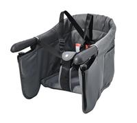 Lightweight Clip- High Chair for Babies | Safe and Secure Hook- Feeding Seat with Adjustable Safety Straps | Portable Folding High Chair for Dining Tables | Ideal for Family Meals and Outings