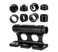 Lightweight Cycling Carrier, regolabile Fork Mount, Stabile Support, Secure Cycling Storage, Holder, Transport Solution, Versatile Cycling Accessory, Compatibile con Thru Axles,