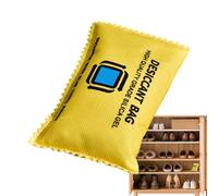 Lightweight Dehumidifier Bags - Leakproof Moisture Absorber, 18x11x4cm Car Humidity Absorber with Protection, Anti Condensation Bag with Control, Car Dehumidifier Bag, Humidity Desiccant for Storages