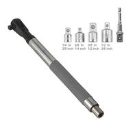 Lightweight Electric Ratcheting Wrench With Single Button Forward Reverse Control For Mechanical Projects In Confined Work Areas Steel Wrench