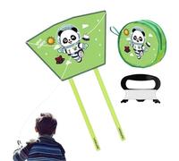 Lightweight Flying Kite, Colorful Foldable Design, 36 x 24 pollici Kite with Easy Control, Soft Fabric, Kids Toy with Bright Pattern, Outdoor Fun for Park and Garden Play
