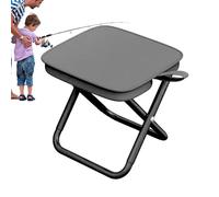 Lightweight Folding Camp Stool - Portable Foldable Camping Chair With Storage Bag, Comfortable Outdoors Seating Stools, Easy Carry Design | Suitable For Fishing Hiking Picnic Beach Outdoor Use