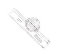 Lightweight High Precise Slide Ruler for Flight Marine Navigation Plotting with Electronic Scale Backup Training Tool Accurate Measurement Tool
