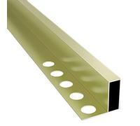 Lightweight L Shape Carpet/Floor Edge Trim,Doorway Floor Transition Strip, for Kitchen Bedroom Bathroom, 35in/ 39in/ 47in / 51in/ 57in Long(Champagne,100cm/39.4in)