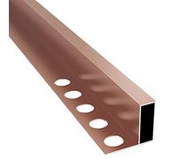 Lightweight L Shape Carpet/Floor Edge Trim,Doorway Floor Transition Strip, for Kitchen Bedroom Bathroom, 35in/ 39in/ 47in / 51in/ 57in Long(Rose Gold,100cm/39.4in)