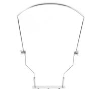Lightweight Metal Harmonica Neck Holder for Player Reusable Silver Harp Stand