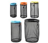 - Lightweight Nylon Drawstring Storage Set - Backpacking Stuff Sack, Sleeping Ditty Sacks, Bags for Camping Travelling Hiking