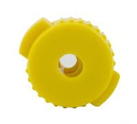 Lightweight Plastic Cymbal Holder Drum Accessory(Yellow) | Push-on mechanism, per instant cymbal change, no tools needed, secure lock, live performance ready