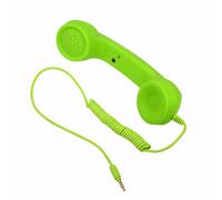 Lightweight Retro Telephone Handset, For All Android Devices, Tablets, Notebooks, Classic Vintage Style With One-Touch Button, Ergonomic Handle