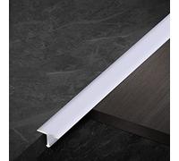 Lightweight Thresholds Reducer/Carpet Edge Trim,T-Molding Floor Transition Strip Aluminum, Gap Connecting Strips for Front Door Doorways(Silver,Long 100cm/39.4in)