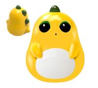 Lightweight Wobble Toys, Tumbling Dinosaur Toy, 4.72 Inches Sensory Learning Toy with 88g Weight, Early Development Activity for 5+ Year Old Girls Boys Kids, Yellow