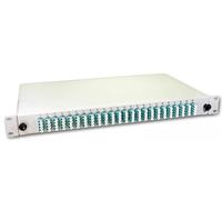Lightwin LWL Spleissbox, 96 Fasern, 24x QLC Multimode, 50/125µm OM3 Pigtail Spleißboxen (SPBOX 96G50 OM3 QLC) Marca