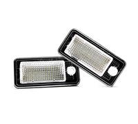 LIGHTWORLD24 Illuminazione LED Targa 18 SMD con Canbus, Luce Targa per Audi A3/S3 8P, A3, A4/S4, A5 8F, A6/C6, A8/S8, Q7, RS4, RS6