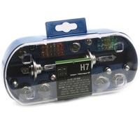 LIGHTWORLD24 Set 30 Pezzi Lampadine Auto H7 12V + Fusibili Kit Di Sicurezza Lamp